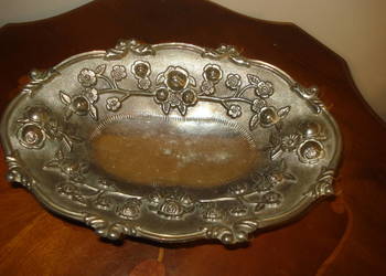 Patera metal posrebrzany Patera metal posrebrzany