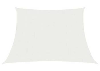 vidaXL Żagiel przeciwsłoneczny, 160 g/m², biały, 4/5x3 m, HDPE(sku311270)