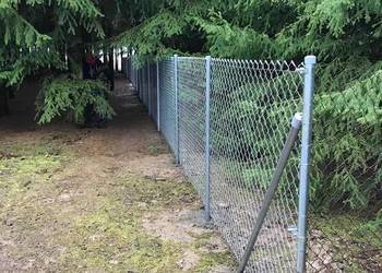 Zestaw ogrodzeniowy ocynkowany H-1,50