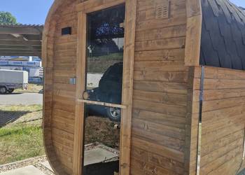Sauna Ogrodowa Cube XL 3,6m - dostępna od ręki