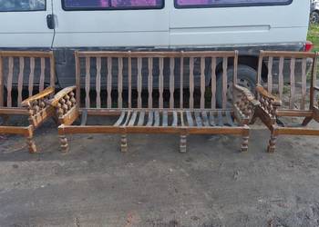 Antyki do renowacji sofa I 2 fotele.