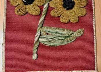 KILIM PRL Cepelia makatka gobelin kwiatowy