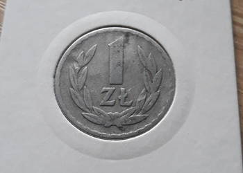1 złoty 1965 r.- PRL- nr. 5 - Rzadkość