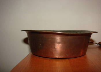 stara miedziana miska