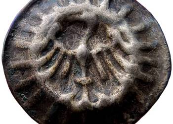 Brakteat Brandenburgia, Fryderyk II(1440-1470); bardzo ładne srebro