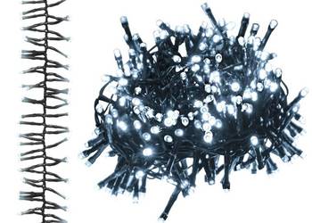 vidaXL Sznur lampek LED, 2000 diod w kolorze zimnej bieli(SKU:343245)