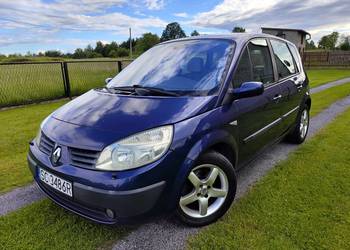 Renault Scenic II 2.0 134KM, Benzyna+Gaz, Klima, Tempomat, 2xkpl.kół