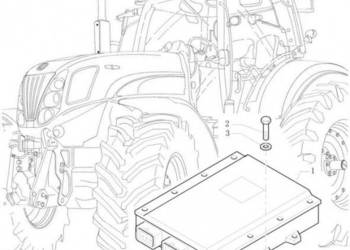 New Holland T6010 Regenerowana elektroniczna jednostka sterująca module 84…