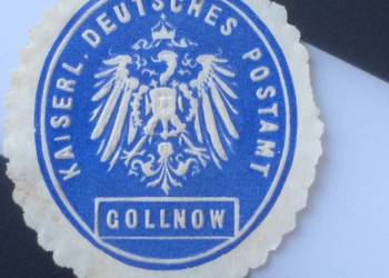 ( 989. ) Zalepka Niemiecka Goleniów