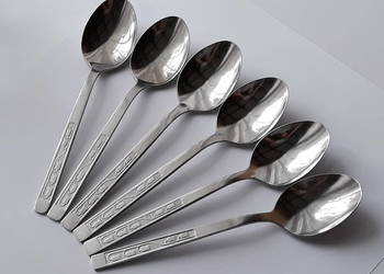 Łyżki obiadowe (nr.2), KONWALIE, Gerlach, sztućce PRL