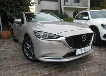Mazda 6 BEZSZKODOWY Fabryczna Gwarancja HUD ACC Martwe Pole Salon Polska F…