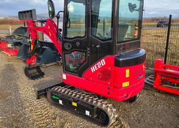 Minikoparka koparka 2T obrotowa gąsienicowa