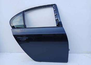 DRZWI PRAWY TYŁ TYLNE BMW E60 416/9 CARBONSCHWARZ