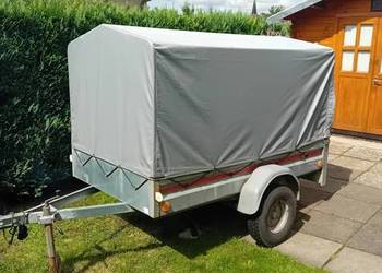 Przyczepka przyczepa samochodowa plandeka 750 kg