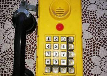 Telefon stacjonarny przemysłowy ATP-2 warsztat, budowa itp