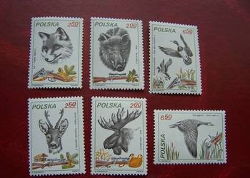 Polska 1981 MNH Mi. 2746/51 Fauna Łowiectwo   a
