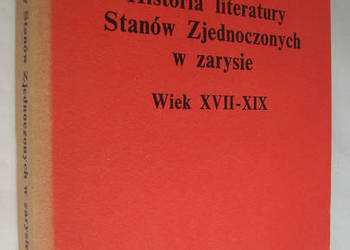Historia literatury Stanów Zjednoczonych w zarysie.
