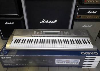 Keyboard Casio WK-200, 6 oktaw, klawiatura dynamicznazna