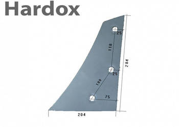 Pierś HARDOX 959420/L części do pługa KRONE