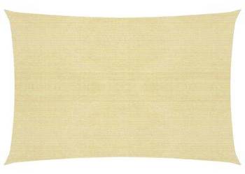 vidaXL Żagiel przeciwsłoneczny, 160 g/m², beżowy, 5x7 m, HDPE(sku311137)