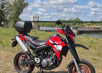 Yamaha XT660X 2005 - A2, Supermoto, doinwestowana, kufer, gmole, Excel