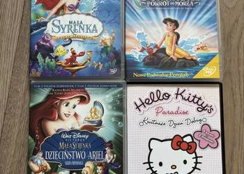 Disney filmy Mała Syrenka, Hello Kitty, bajki dla dzieci dzień dziecka