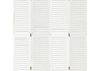 vidaXL Parawan pokojowy, 4-panelowy, biały(SKU:358834)