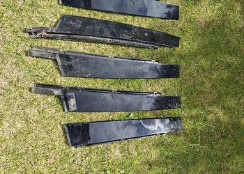 Nakładka słupka drzwi Listwa Osłona Renault Laguna III 3 GT czarny połysk