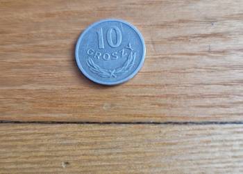 Moneta PRL. 10 groszy 1973 ze znakiem menniczyn