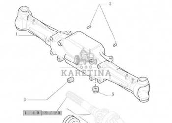 New Holland T6010 Pochwa mostu napedow 87633716