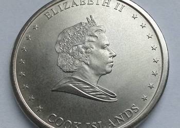 WYSPY COOKA 20 CENT-2010 r-ELŻBIETA ||-PTAK DUŻA-ŁADNA