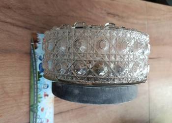 Lampa szklana  odkręcany klosz ,plafon
