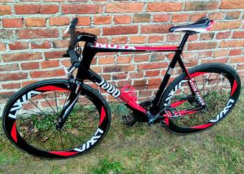 Rower szosowy street fighter fitness flatbar carbon rose karbon xeon cgf