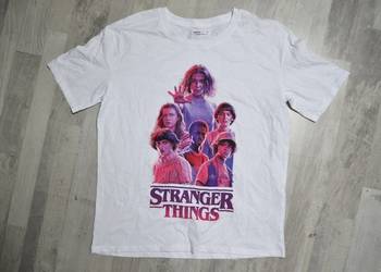 Koszulka biała Stranger Things M t-shirt Cropp