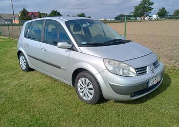 Renault Scenic II 2006r 1,6 + GAZ Klimatronik OK Skóry Sensor 4 el.szyby