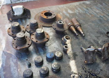 piasty polonez 4x98 duży fiat 125p przyczepka TRUCK