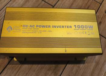 Obserwuj Przetwornica napięcia (inwerter) Green Energy DC/AC o mocy 1000W.