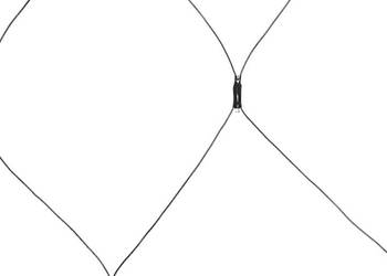 Siatka z lampek LED niebieska 4x4 m 544 LED WM-328784