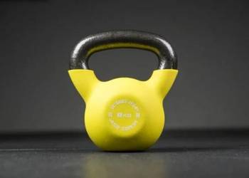 Fitness Kettlebell neoprenowe kolorowe Xenios USA wersja 2.0 8kg