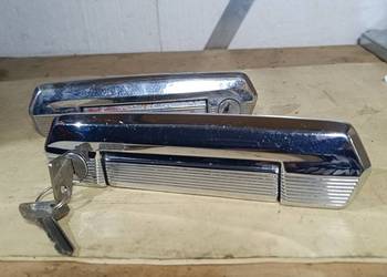 Klamki z kluczykiem Fiat 125p prawa lewa