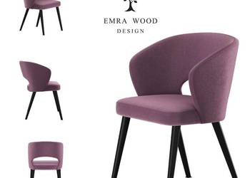 Krzesło PREMIUM KR-8 Tkanina Deluxe Plum 26