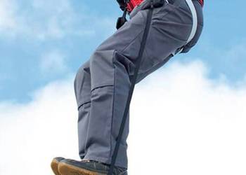 Taśma podtrzymująca do szelek BHP, pasy podtrzymujące nogi zapobieganie