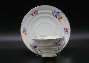 Komplet do mokki Tułowice Tillowitz, stan niemal witrynowy, 1928 - 45