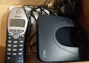 Siemens telefon bezprzewodowy Gigaset C100 made in Germany w