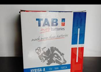 Akumulator motocyklowy TAB YB16A-A (HYB16A-A) 12V 16Ah 150A