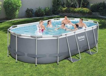 Basen Ogrodowy Stelażowy 427 x 250 x 100 cm Bestway 56620