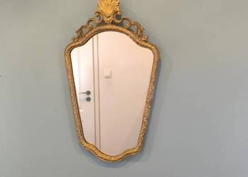 Piękne stylowe złote lustro, polecam