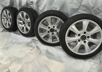 Koła 16 BMW 5x120, stan bardzo dobry, opony letnie 2022r