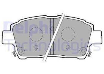 klocki ham. TOYOTA COROLLA VERSO, MR2, PRIUS, YARIS, YARIS VERSO klocki ham. TOYOTA COROLLA VERSO, MR2, PRIUS, YARIS, YARIS VERSO