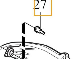 VOLVO V60 S90 V90 XC60 XC90 II sruba przewodu dolotowego OE